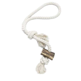 Jouet Naturel en Bois de Cerf pour Chien