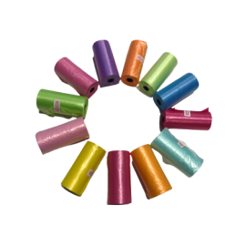 Sachets à crottes pour chien – Unis, colorés, solides & sans parfum