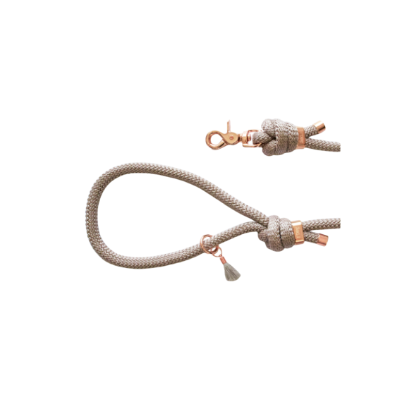laisse taupe en corde