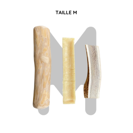 Lot de 3 mastications naturelles