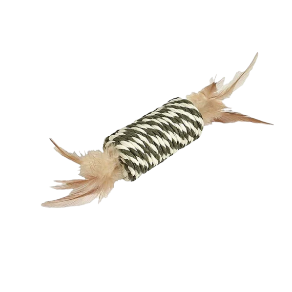 Jouet à plumes pour chat