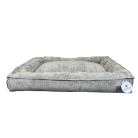 Lit rectangulaire pour chien avec coussin réversible – Maison Moulin Lit rectangulaire pour chien avec coussin réversible – Maison Moulin