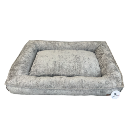 Lit rectangulaire pour chien avec coussin réversible – Maison Moulin Lit rectangulaire pour chien avec coussin réversible – Maison Moulin