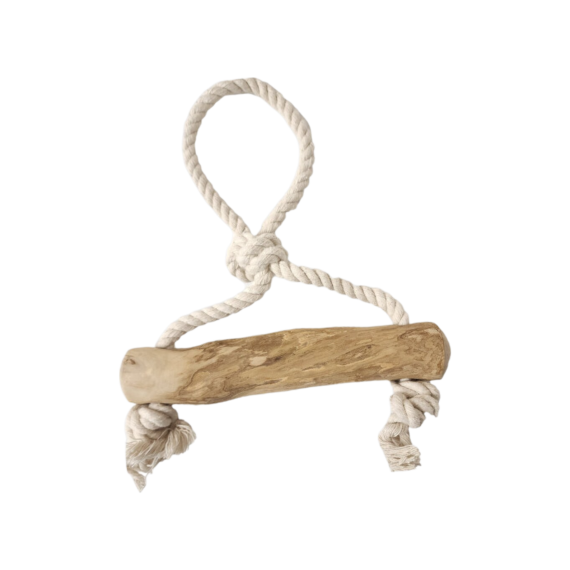 Jouet à Mâcher en Bois de Caféier pour Chien