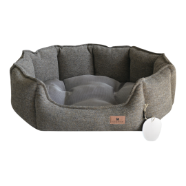 NOUVEAU - Panier avec rebords au coussin réversible