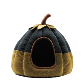 Panier-niche en forme de citrouille pour chat et petit chien – Douillet, original et chaleureux Panier-niche en forme de citrouille pour chat et petit chien – Douillet, original et chaleureux