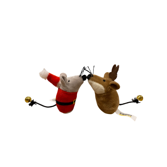 PETITE SOURIS DE NOEL POUR CHAT