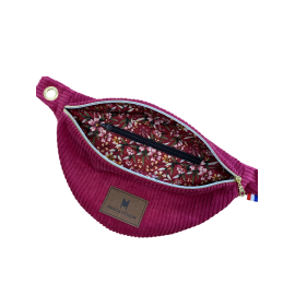 Banane velours côtelé – Avec distributeur de sacs à crottes intégré Banane velours côtelé – Avec distributeur de sacs à crottes intégré