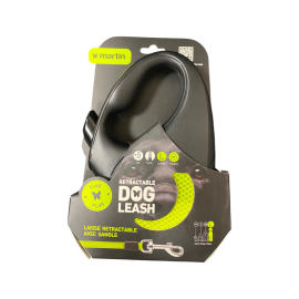 Laisse Enrouleur pour Chien – Câble Fluo Haute Visibilité pour la Nuit Laisse Enrouleur pour Chien – Câble Fluo Haute Visibilité pour la Nuit