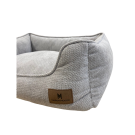 Panier pour chat et petit chien avec coussin réversible – Confort toutes saisons