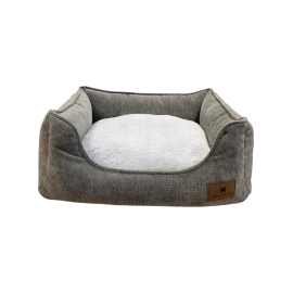 Panier pour chat et petit chien avec coussin réversible – Confort toutes saisons Panier pour chat et petit chien avec coussin réversible – Confort toutes saisons