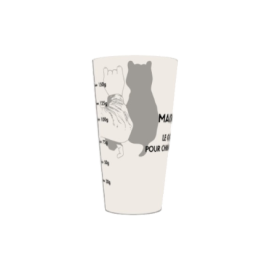 Gobelet doseur croquettes 150g pour chien et chat – MAISON MOULIN