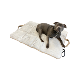 Tapis de voyage pliable – confort & praticité pour chien