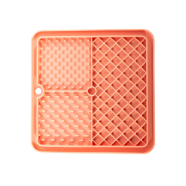 Tapis de léchage double surface pour chien et chat – silicone alimentaire, antiglisse, apaisant