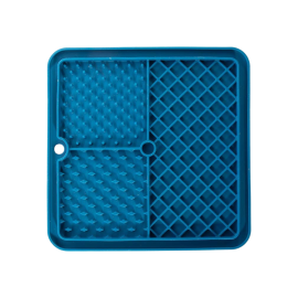 Tapis de léchage double surface pour chien et chat – silicone alimentaire, antiglisse, apaisant
