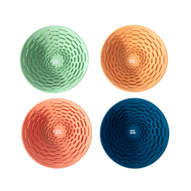 Tapis de léchage pour chien et chat – format rond avec ventouse