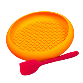 Spatule pour pâtée chien et chat – Étalez facilement sur tapis de léchage