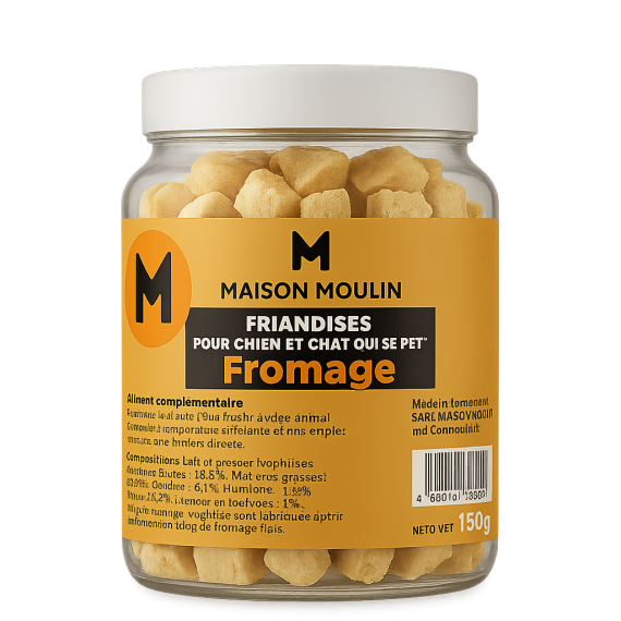 Fromage lyophilisé