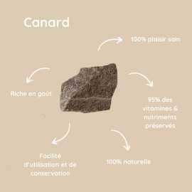 NOUVEAU - Poitrine de canard lyophilisée NOUVEAU - Poitrine de canard lyophilisée