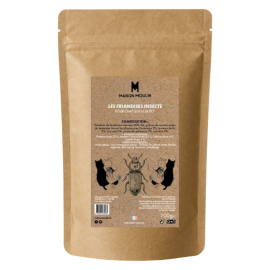 Friandises aux insectes (Ténébrion Meunier) pour chat