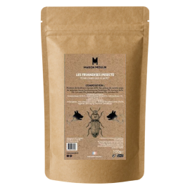Friandises aux insectes (Ténébrion Meunier) pour chien
