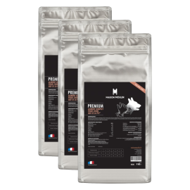 Croquettes PREMIUM au Saumon frais pour chien adulte et sénior