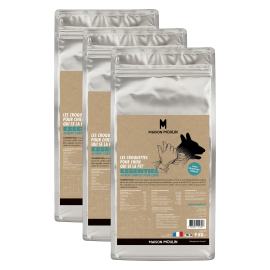 Nouvelle Essentiel Chien Sédentaire / Stérilisé 2.5KG avec poulet frais