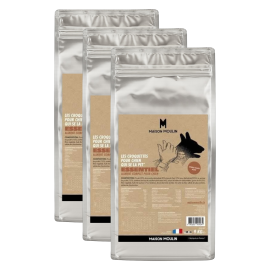 Croquettes pour chien de qualité Essentiel actif 10kg - Maison Moulin Croquettes pour chien de qualité Essentiel actif 10kg - Maison Moulin