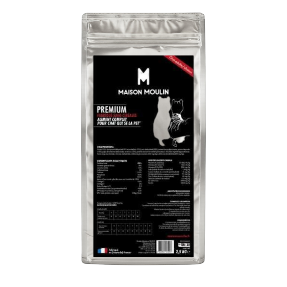 copy of Nouvelle Croquette PREMIUM "sans céréales" Chien actif / Chiot 9Kg sans légumineuses