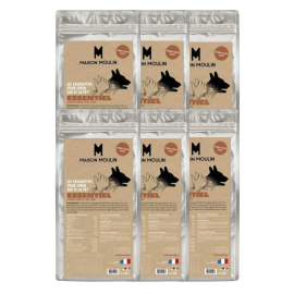 Croquettes chien actif & chiot – Riches en protéines – Fabrication Française