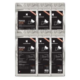 Croquettes PREMIUM au Saumon frais pour chien adulte et sénior