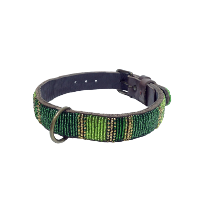Colliers Artisanaux en Cuir pour Chiens – Faits Main, Perles Authentiques & Doublure Confort Colliers Artisanaux en Cuir pour Chiens – Faits Main, Perles Authentiques & Doublure Confort