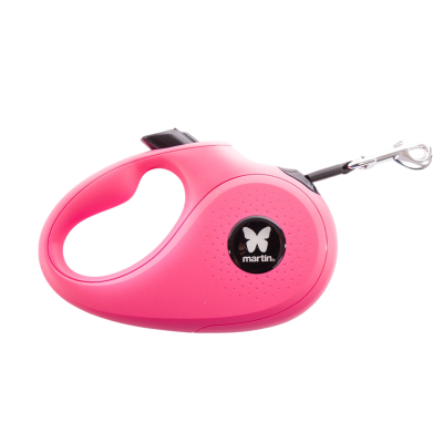 Laisse rétractable chien haut de gamme – solide et confortable