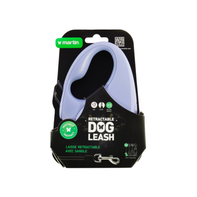 Laisse rétractable chien haut de gamme – solide et confortable