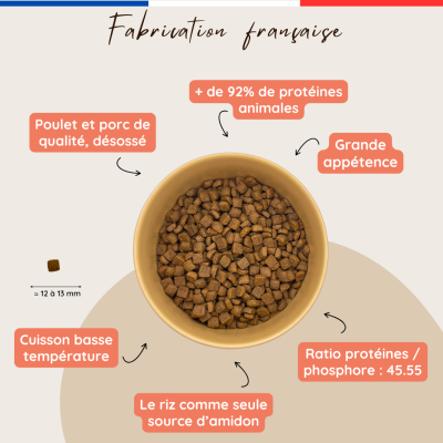 Croquettes chien actif au Maroilles – Maison Moulin