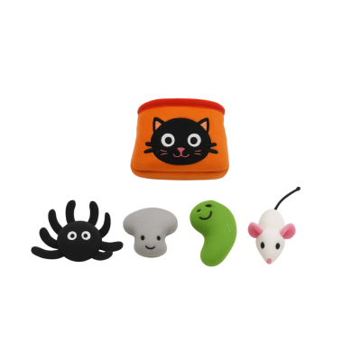Jouet Halloween Panier d'insectes pour chat