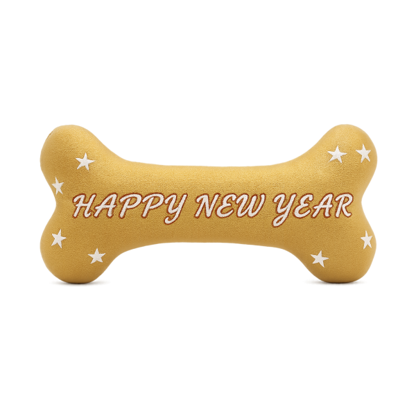 COLLECTION DE NOEL - Os happy new year pour chien