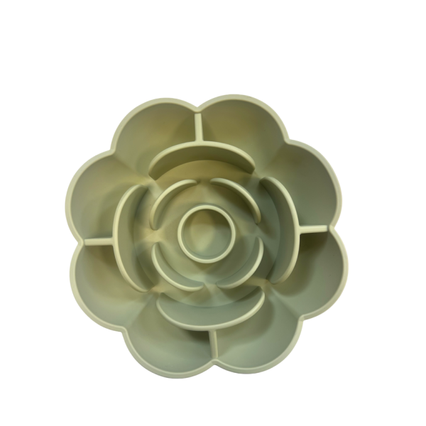 Gamelle Anti-Glouton 2 en 1 Fleurs – Chiens & Chats