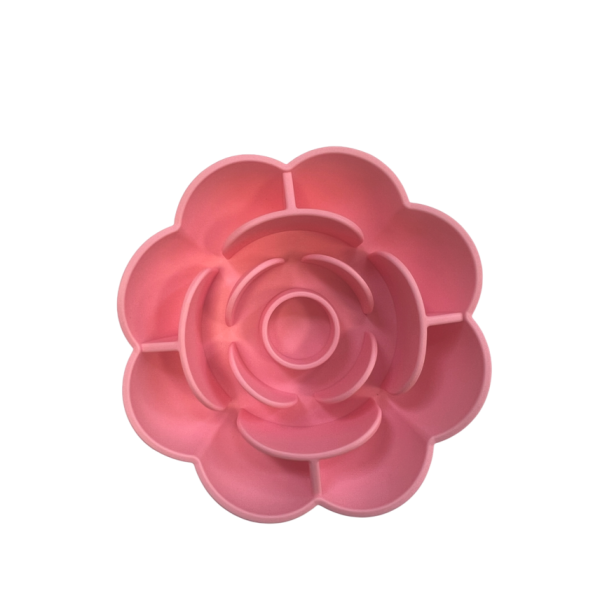Gamelle Anti-Glouton 2 en 1 Fleurs – Chiens & Chats