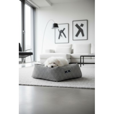 NOUVEAU - Panier pentagone vichy