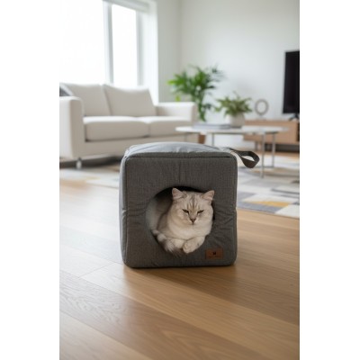 NOUVEAU - Niche pour chat 3 en 1