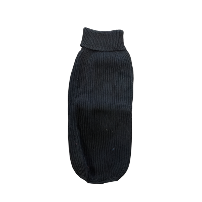 Pull en laine noir pour chien – chaud, élégant et confortable