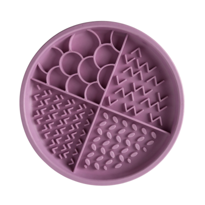 Tapis de léchage couvercle rond multi-motifs - Chiens & Chats