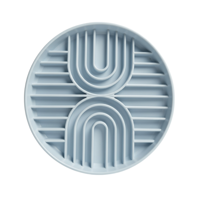 Gamelle anti-glouton 2 en 1 tapis de léchage moderne – Chien & Chat