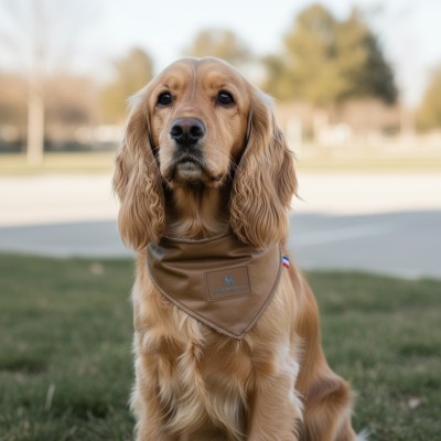 Bandana réversible fait main pour chien et chat – fabrication française
