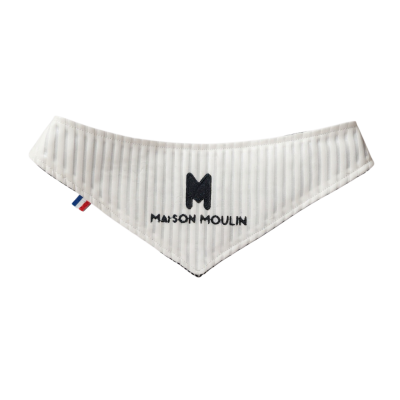 Bandana réversible fait main pour chien et chat – fabrication française