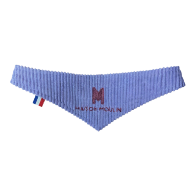 Bandana réversible fait main pour chien et chat – fabrication française