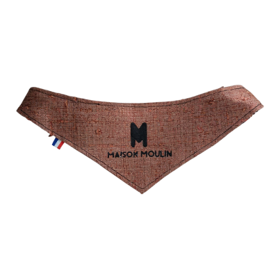 Bandana réversible fait main pour chien et chat – fabrication française