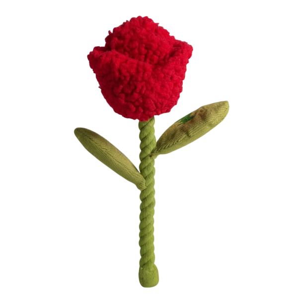 Jouet rose de fouille pour chien