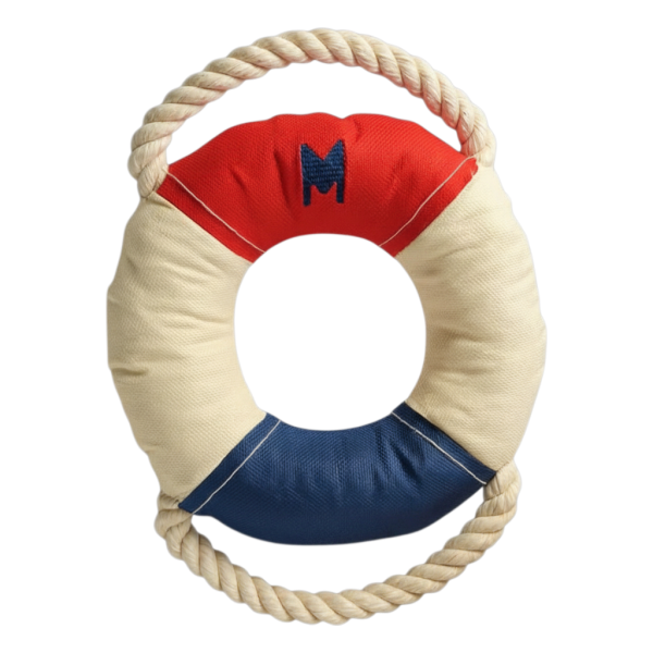 Bouée flottante crunchy pour chien